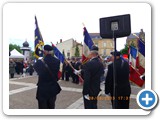 Dipping the flags in salute, Bergerac